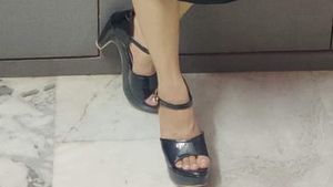 Black Patent Heels