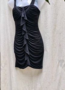 30207. Black Bodycon Mini Dress