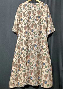 Women's Sitar Print Kurti Traditional Ethnic Kurta