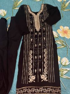 Elegant Black Kurta Set