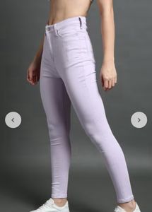 H&amp;M Lavender Skinny Jeans