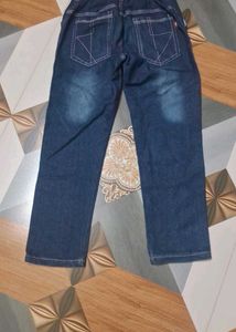 Unique &#39;Jeans&#39; Embroidered Jeans