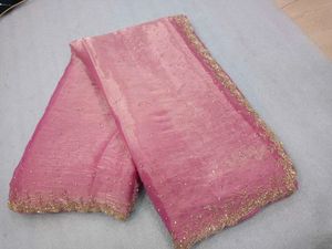 Elegant Embroidered Saree