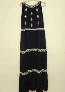 Dress - New × 2 (Beige And Navy Blue)