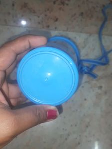 Unused Cinderella Water Bottle Blue