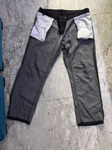 UNISEX Black Denim straight fade Jeans