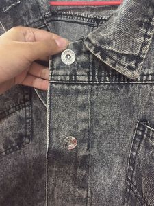 Acid Wash Denim Jacket