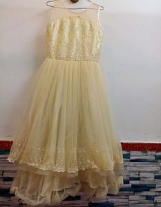 Dress with Detached Capelet