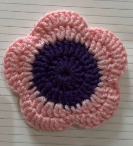 Crochet Flower Coasters For Your Coffee Cup