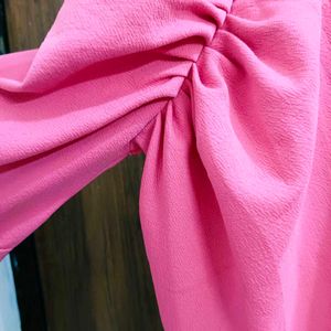 🛍️ Pink Peplum Top ⭐⭐⭐⭐⭐