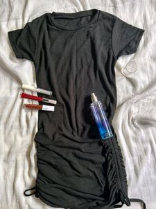 Black bodycon dress🫦