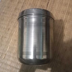 Steel Container With Small Palat
