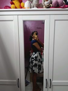 navy blue frock