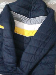 Stylish Striped Puffer Jacket