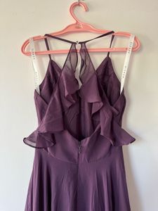 Modern purple dress👗