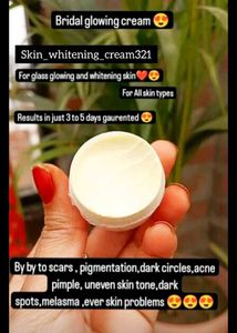 Bridal Glowing Skin Whitening Cream