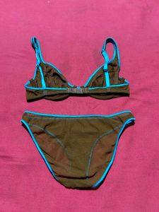 Brown Lingerie Set size 34