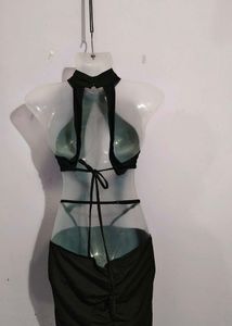 Black Halter dress