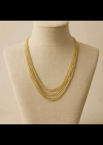 Elegant Gold Layered Necklace
