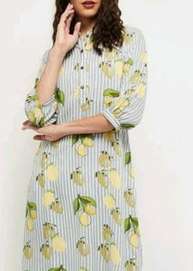 Max Stripped Printed Kurti