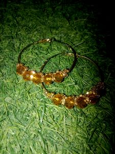 Yellow Colour Earrings