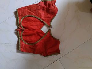 Red Saree Blouse