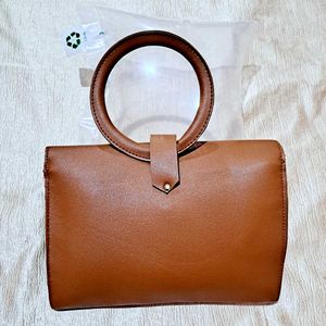 Myglamm Beauty Brown Handbag