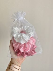 satin scrunchie!