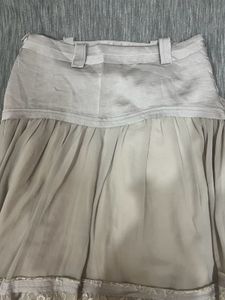 Midi Skirt With Lace Detailing