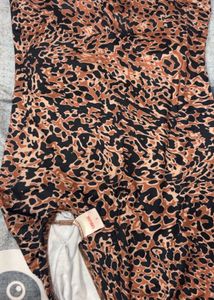 Animal Print Bodycon Dress