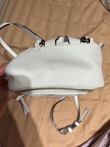 Victoria&#39;s Secret White Mini Backpack