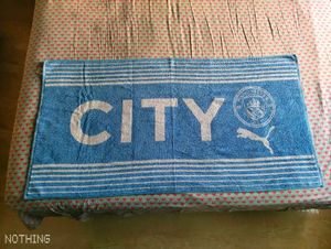 Manchester City Football Large Towel