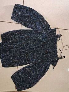 Floral Off-Shoulder/On Shoulder Top