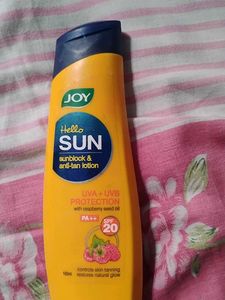 Joy sunscreen – Gentle  for Daily Use (Almost Full