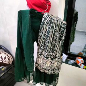 Green Garara Palazzo