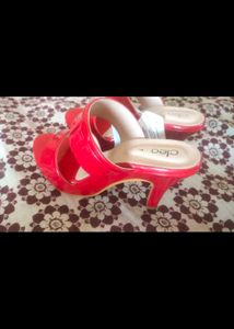 Red High Heel Mules✨👠