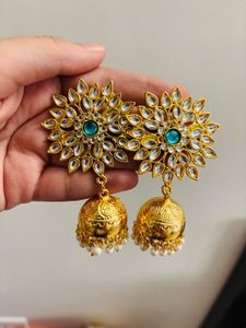 Statement Jhumka Earrings