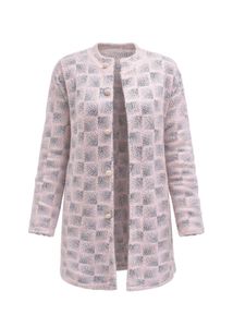 Pink fur Knit Coat sweter