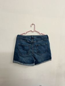 Blue Denim Shorts