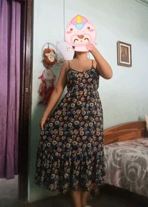 Floral Print Maxi Dress