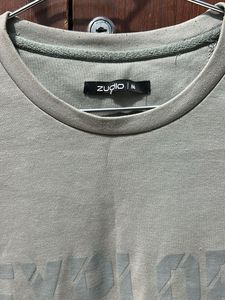 Zudio Oversized T-shirt With Baggy Fit