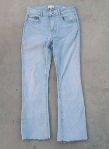 Light Wash Flare Jeans