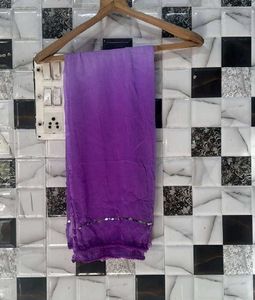 Mirror Work Chickenkari Kurta Set