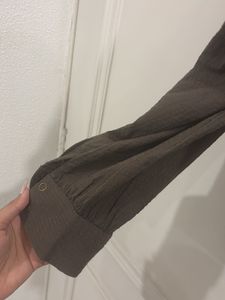 Green Old Money Formal/casual Shirt