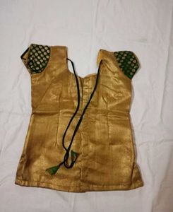 Green &amp; Gold Lehenga Choli
