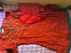 Biba A Line Kurta Set