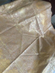 Elegant Fabric with Gold Detail