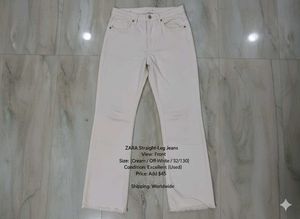 Zara Straight-Leg Jeans