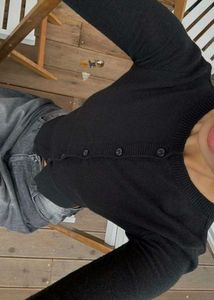 Black Cardigan