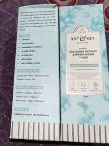 Combo Of Dot &amp; Key Toners - Rice Water &amp; Bluebery